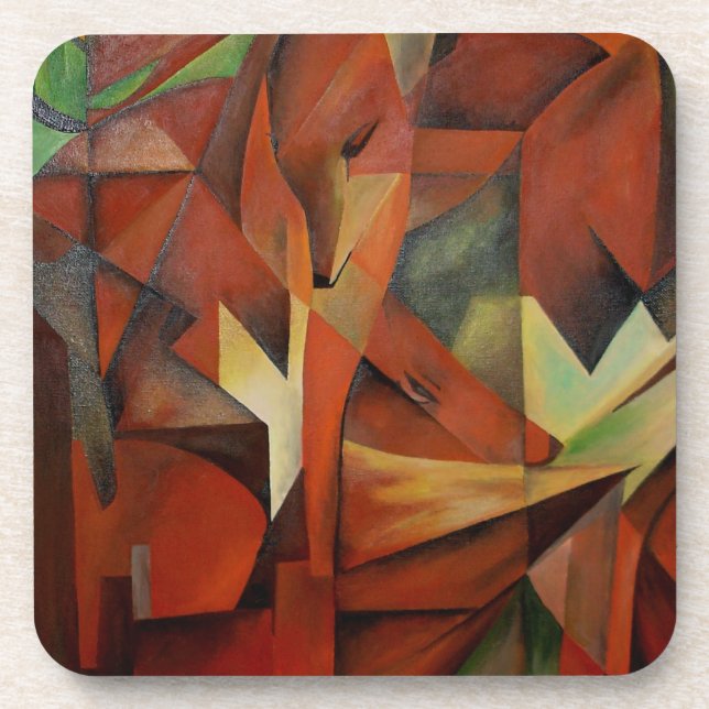 Füchse Untersetzer (Vorderseite)