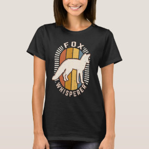 Fuchsflüsterer Vintage Klassiker Retro Tierliebe T-Shirt