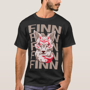 Fuchsgesicht - Finn Name T-Shirt