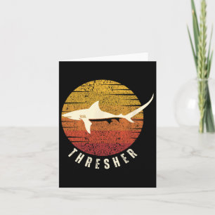 Fuchshai Tiefseefischen Ozean Fisch Hai Karte