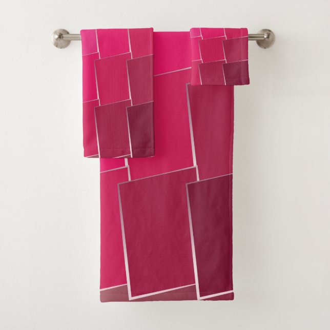 Fuchsia 11 badhandtuch set (Insitu)