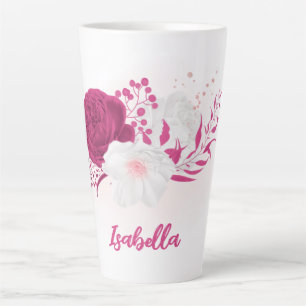 Fuchsia-Blume botanisch Milchtasse
