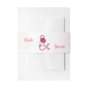 Fuchsia-Blume Einladungsbanderole
