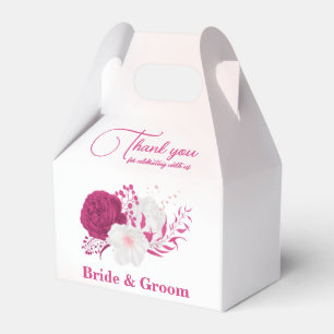 Fuchsia-Blume Geschenkschachtel