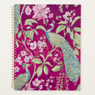 Fuchsia Chinoiserie Rodelbahn Planer