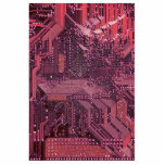 Fuchsia Cyber Circuit Board Tech Art Electronics Fotoskulptur Ornament<br><div class="desc">Entfesseln Sie Ihre innere Tech-Visionäre mit unserer elektrisierenden Leiterplattenkunst. Das ist nicht nur ein Design, sondern eine Aussage. Tauchen Sie ein in die Welt der Innovation mit unseren kühnen Farbtönen: ruhiges Blau, rätselhaftes lila, opulentes Gold oder lebendige Fuchsia. Jedes Stück ist eine Verschmelzung von Kunst und Technologie, die den Komplex...</div>