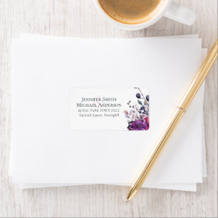 Fuchsia Dreams ADDRESS ETIKETTEN Hochzeitsfeier Adressaufkleber