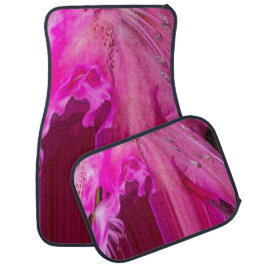 Fuchsia fantasy autofußmatte