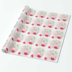 Fuchsia feine Art rosa Umhüllung Geschenkpapier