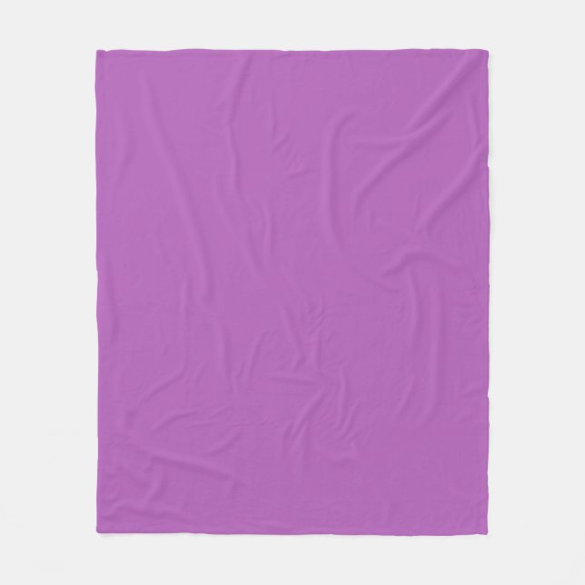 Fuchsia Fleece Blanket (Vorderseite)