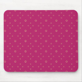 Fuchsia | Golden Zinnia Sun Mousepad