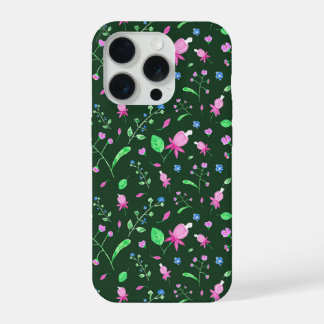Fuchsia-Green iPhone 15 Pro Hülle