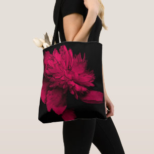 Fuchsia Peony Blume Abstrakt