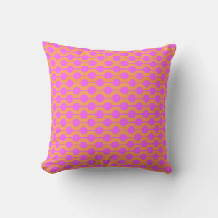 Fuchsia Polka Dots - Keuchkissen Kissen