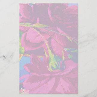 Fuchsia-Rose Briefpapier