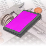 Fuchsia Solid Color | Klassisches Elegant Tri-fold Geldbeutel<br><div class="desc">Fuchsia Solid Color | Classic | elegant | Trendy | Stilvoll | Geschenk</div>