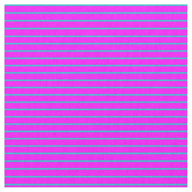 Fuchsia und dunkeltürkisfarbenes Muster Stoff (Nahaufnahme)