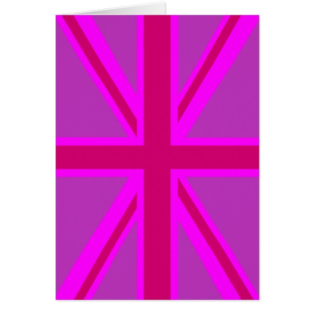Fuchsia Union Jack (Vorne)
