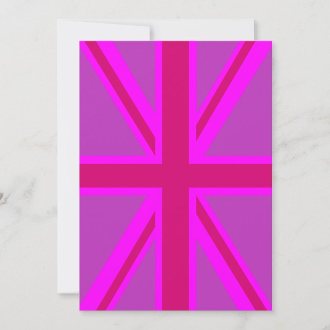 Fuchsia Union Jack (Vorderseite)