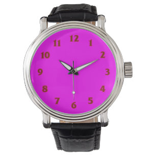 Fuchsia Watch Armbanduhr