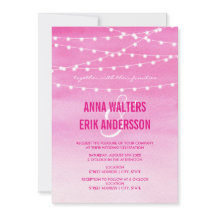 Fuchsia Watercolor Lichterkette