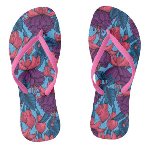 Fuchsie Flip Flops