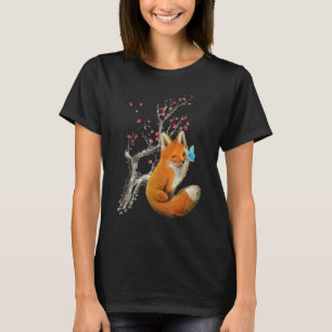 Fuchsie Japanische Kirschblüten-Blume Vintage T-Shirt