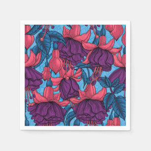 Fuchsie Serviette