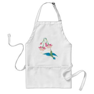 FUCHSIEN u. KOLIBRI durch SHARON SHARPE Schürze