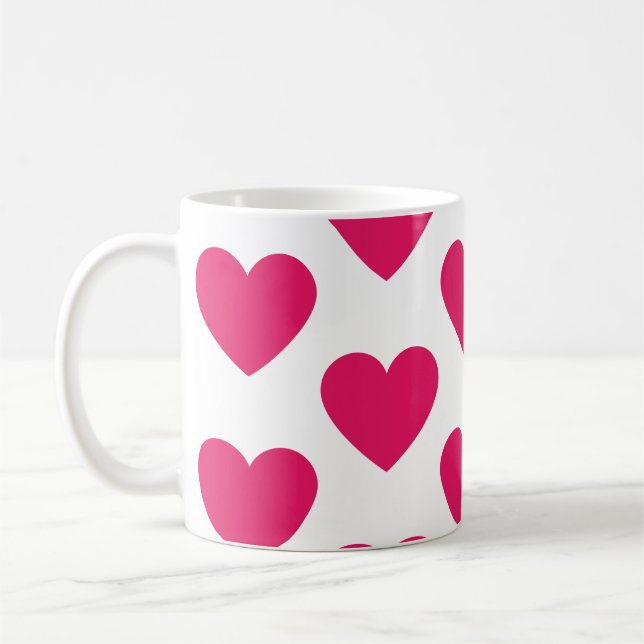 Fuchsienherzen Tasse (Links)