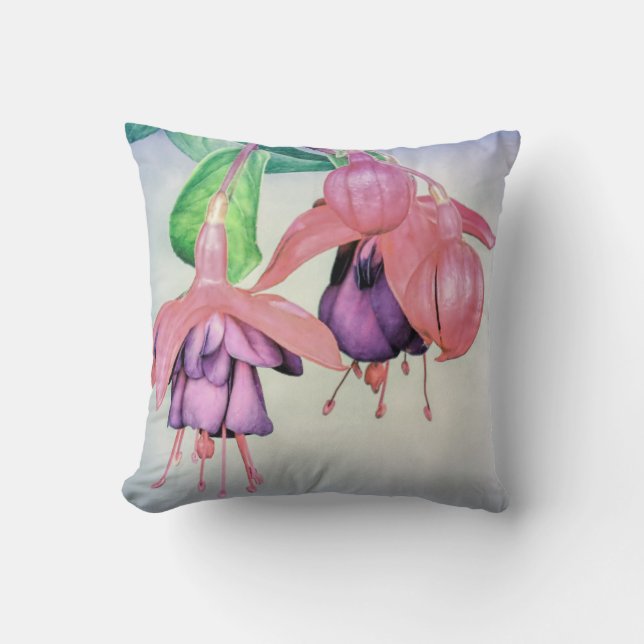 Fuchsienkissen Kissen (Vorderseite)