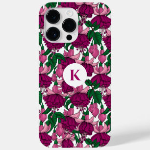 Fuchsienmonogramm Case-Mate iPhone 14 Pro Max Hülle
