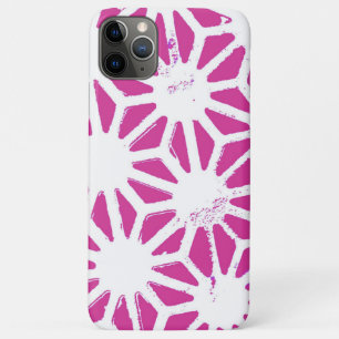 Fuchsisches geometrisches Muster Case-Mate iPhone Hülle