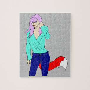 füchsisches Mädchen Puzzle