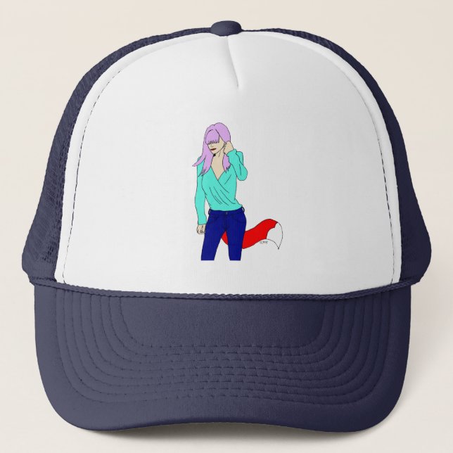 füchsisches Mädchen   Truckerkappe (Vorderseite)
