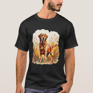 Fuchsroter Labrador Retriever Hund T-Shirt