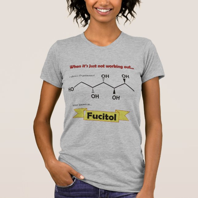 Fucitol Bio Molekül T-Shirt (Vorderseite)