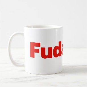 Fudanshi Sinple Red Slogan Kaffeetasse