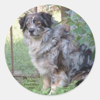 FuddyPearl Miles2007 Runder Aufkleber