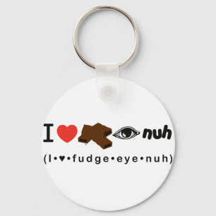 Fudge Eye Nuh Schlüsselanhänger