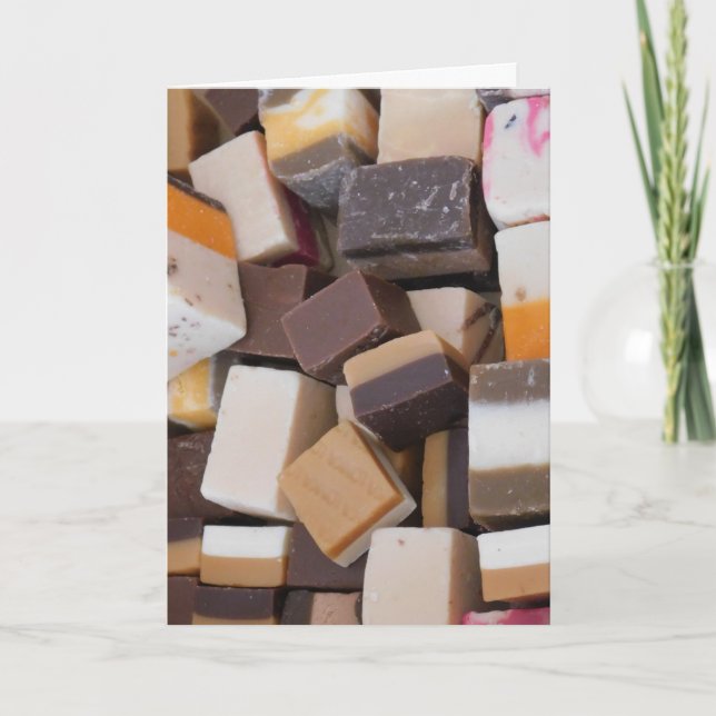 Fudge Paradise Karte (Vorderseite)