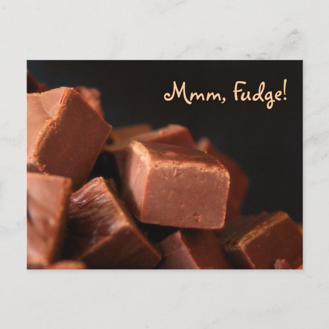 Fudge Postkarte (Vorderseite)