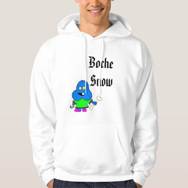 Fudgy 2, Boche Schnee Hoodie (Vorderseite)