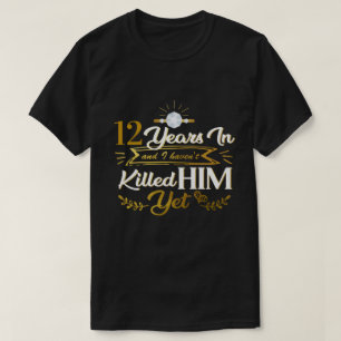 FuE Personalisiertes Jahrestag, Hochzeitstag T-Shirt