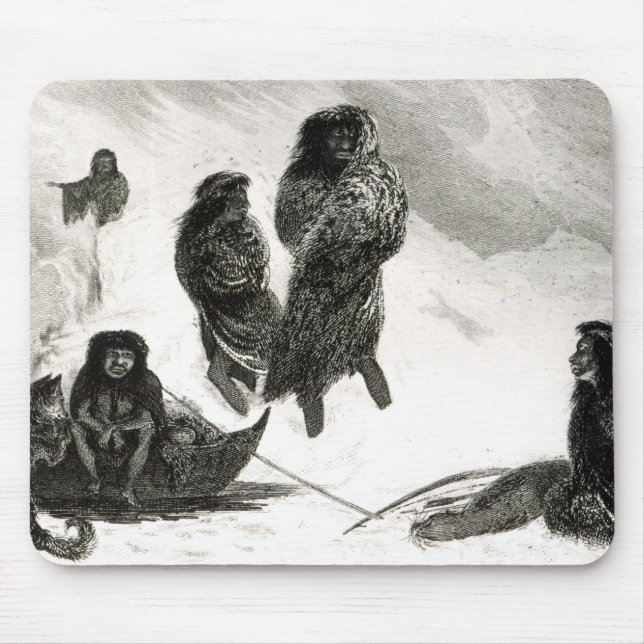 Fuegians, das geht, in Zapallos zu handeln Mousepad (Vorne)