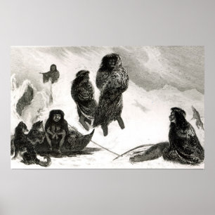 Fuegians, das geht, in Zapallos zu handeln Poster