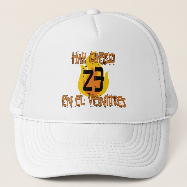 fuegoEnEl23 Truckerkappe (Vorderseite)
