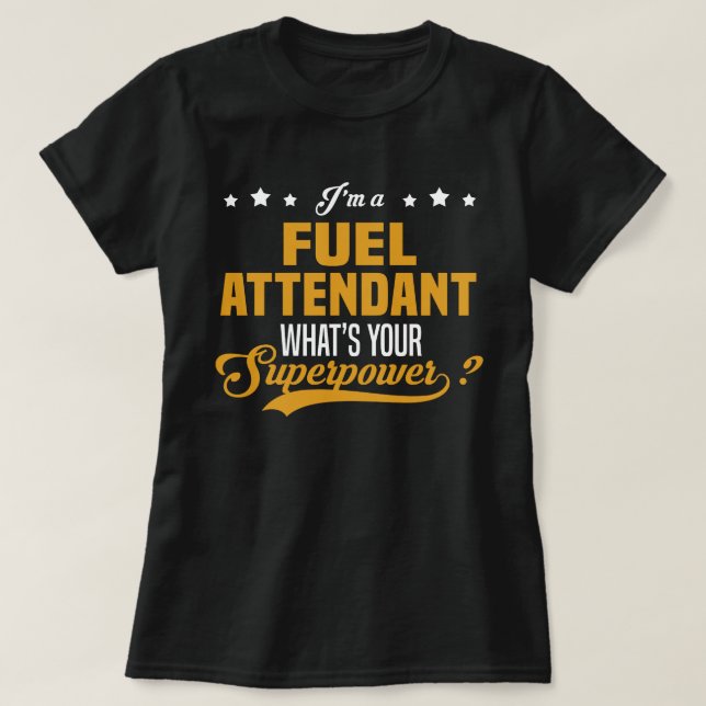 Fuel Attendant T-Shirt (Design vorne)