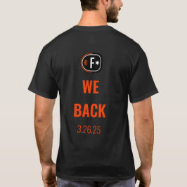 FUEL Racing League Mens Black Short Sleeve Wir zur T-Shirt