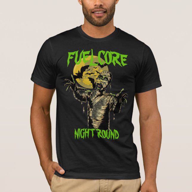FUELCORE night Runde T-Shirt (Vorderseite)